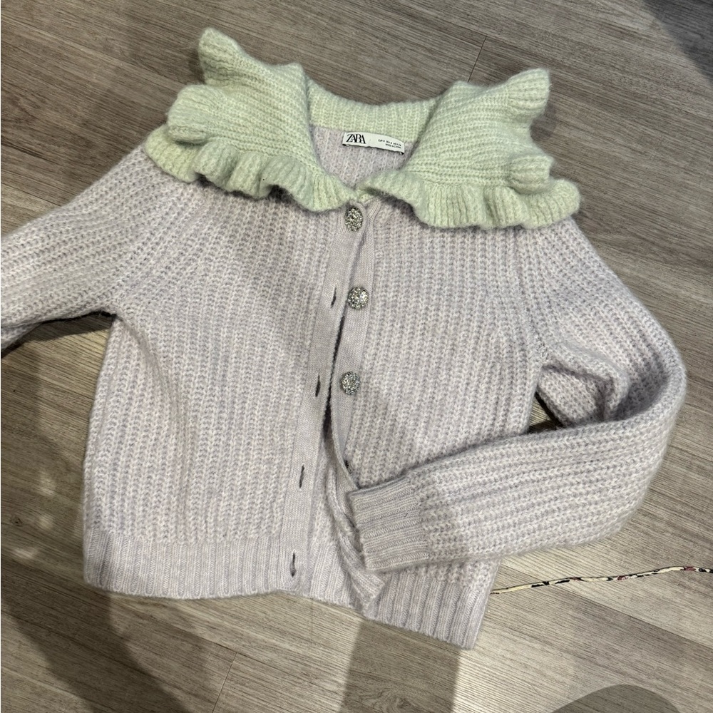 Zara Embellished Cardigan NWOT
